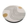 Pastel Boho Wave Sun Design | Abstract Mid Century Modern PopSockets Swappable PopGrip