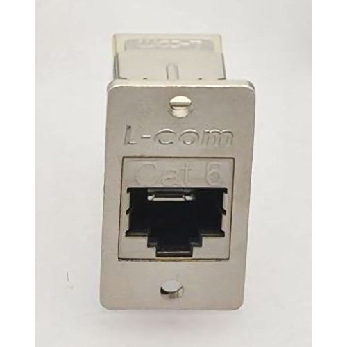 L-com ECF Series RJ45 Coupler (Cat 6 Shielded)