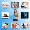 Back Stretcher Pillow - Back Pain Relief, Support for prolonged Sitting (Blue)