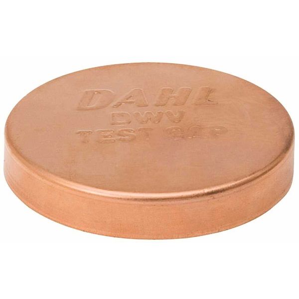 MUELLER INDUSTRIES W07634 Copper Test Cap 1/2"