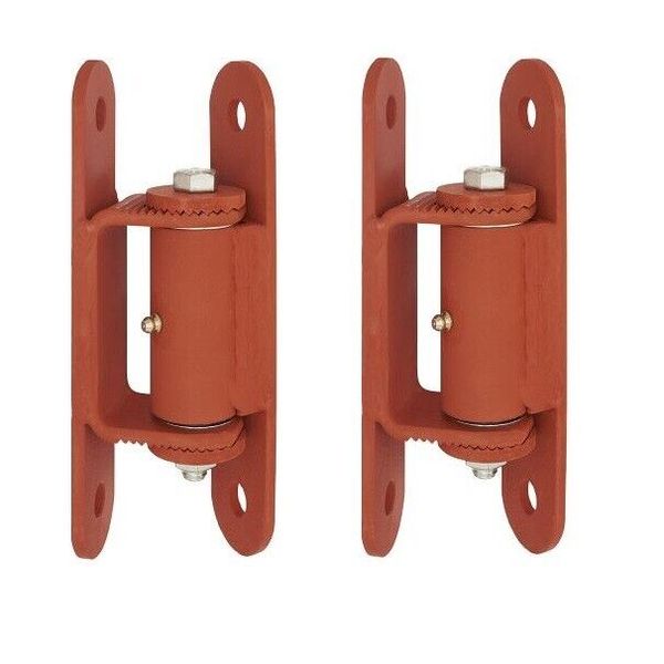 Guardian 3150.100 Adjustable Hinge Gate Bolt Gate, Bolt Post (Prime Coated) Pair