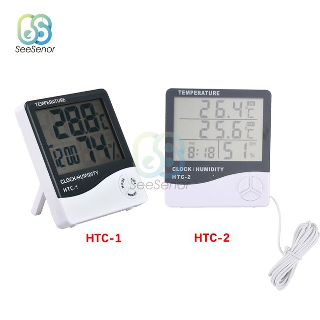 Office And Household Humidity Thermometer Htc-1 (2 Sets); ECVV USA –