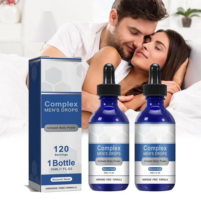 Complex Men's Drops UK 30ml Mens Drops Complex Men Drops(30ML 2PC)