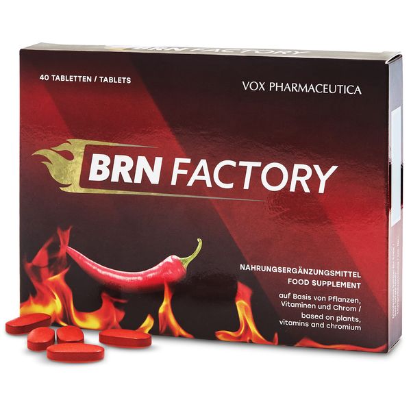 Powerful formulation for your purposes, 40 tablets with green tea, chilli extract, niacin, chrome and B vitamins, 20-day supply (40 tablets, Vitalplants)