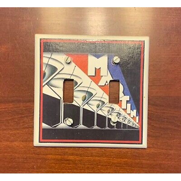 Light Switch Plate Cover Retro Pop Art Deco Design Home Decor