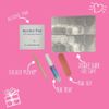 Press On Nails Medium Square Silver Reusable Nail Tips Nails Glue Gel Fake Nails