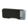Sonic FD-8445-D Pencil Check, Double-sided Brush, Double Sheet Reinforcement, Uka Suppo, Black