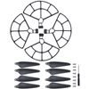 ZYGY Quick Release Protective Ring + Propeller for HS360S Drone Blade Protector RC Quadcopter Bumper Ring Wing Guard Accessories