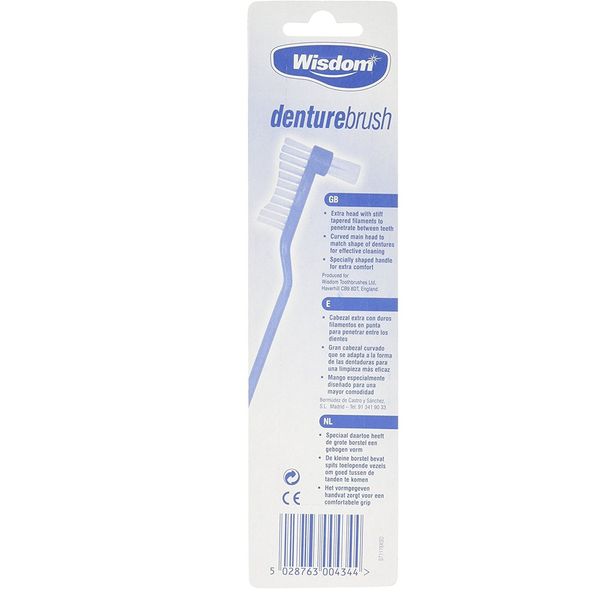 Wisdom Denture Brush by Wisdom