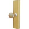Berg MR-4038 Wall Mount Single Hook Natural