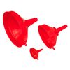 Sealey F98 Funnel Set 3 Piece Fixed Spout