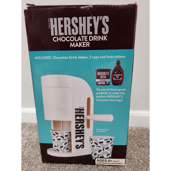 Hershey's Hot Chocolate Cocoa Drink Maker Hot Or Cold Drinks New