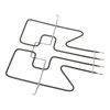 sparefixd Suitable for Indesit IDU6340IX (102935) Twin Grill Heating Element Ov