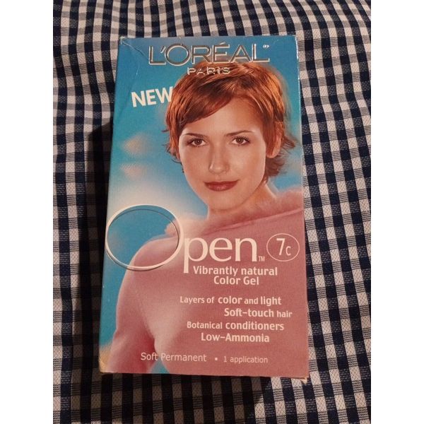 LORÉAL PARIS OPEN™  VIBRANTLY NATURAL COLOR GEL SHADE 7C ZENITH• LOW-AMMONIA•