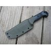 Valhalla Custom Kydex Sheath Ka-bar Becker BK2 OD GREEN One Piece
