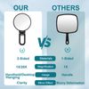 DONGDA 20X/1X Double Sided Makeup Mirror, Foldable Compact Travel Mirror With Stand