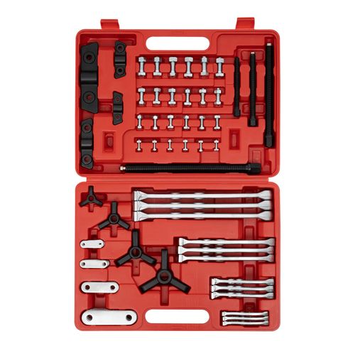 SHONFYVS Gear Hub Pulley Puller Bearing Separator Manual Bearing Race Seal Driver Disc Tool Wheel Axle Bushing Installer Remover Set Alloy Steel Bearing Puller Pulley Ball Race Remove