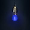 2 x Ambient 4w LED Golf Ball Blue Light Bulb E14 Clear Glass