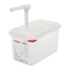 Araven Sauce Dispenser with Pump 1/4 GN