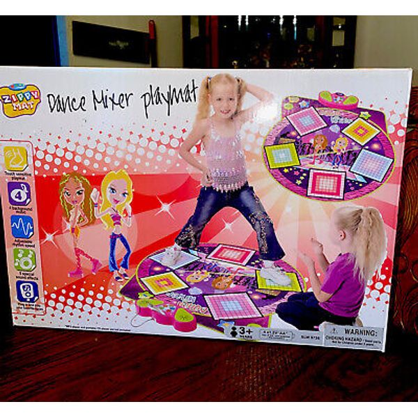 ZIPPY TOY DANCE MIXER PLAY MAT Lots Of Fun Plug In And Play Tunes/Special Effect