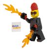 LEGO Ninjago: Miss Demeanor Minfiigure with Fire Blasts