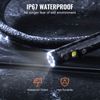 Endoscope Camera with Lights Triple Lens Borescope 49.2FT Cable 5" Screen
