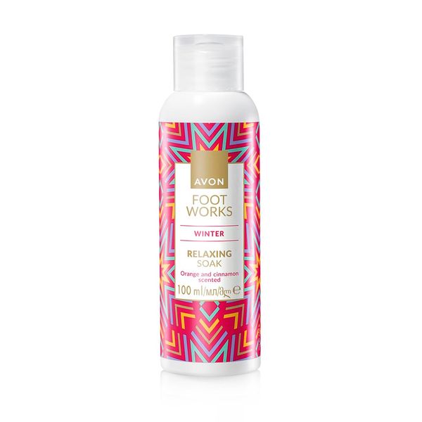 Avon Foot Works Winter Relaxing Soak to help soothe, refresh & hydrate,100ml