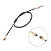 sourcing map 89cm 35" Length Black Rubber Coated Motorcycle Speedometer Cable