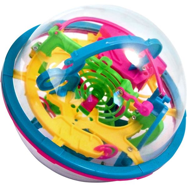 ADDICTABALL - 3D Kugellabyrinth 14 cm, 3D Puzzle Ball mit 100 Etappen, Kugelspiel, Geschicklichkeit Labyrinth Puzzle Ball, Geschenke, Geduldspiele für Kinder und Erwachsene ab 6 Jahren