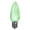 Vickerman C7 LED Lime Faceted Replacement Bulb, Package of 25