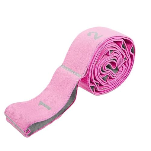 Stretch Bands for Rhythmic Gymnastics, Ballet Lessons, 10 Levels, Stretch, Elastic Band, Yoga, Exercise, Elastic Bands, Pink