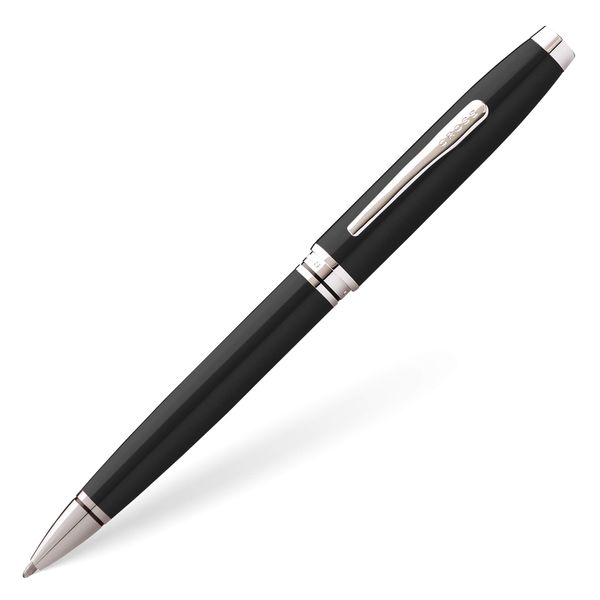 Cross Ballpoint Pen, Oil-based, Coventry AT0662-6, Black Lacquer, Genuine Imported