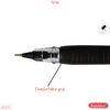 SAINO 5 x 0.7mm Tip Tri-Fit Triangular BLACK Ballpoint Pens Smooth Fine Writing