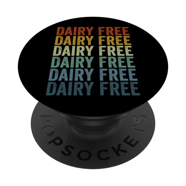 Dairy Free Lactose Intolerant PopSockets Swappable PopGrip