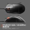SteelSeries 62533 Wired Gaming Mouse, Lightweight, Fast Response, Ergonomic Design, Customizable Functions, Prestige OM Switch, SuperMesh Cable, Prime
