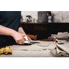 Fiskars Universal Scissors, Total Length: 21 cm, Steel/Synthetic Material, Functional Form, White, 1020412
