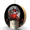 The Moon Dragon Hardwood Oak Fan/Light Pull