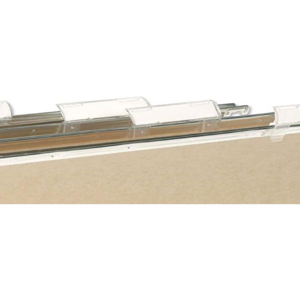 Elba Replacement Tabs for A4 Suspension Files, Rigid Plastic - Clear (Pack 50)