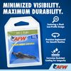 AFW Brass Heavy Swivels, Size #6, 705 lb Test, Black, 4 pc