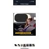 4 Pack Car Window Sun Shade - 20″ × 12″ Glare Shield and UV Rays Protection