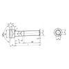 M6*50 A4 Stainless Steel Allen Head Socket capscrew Pack Size : 8