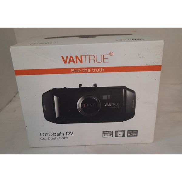 VANTRUE OnDash R2 Dashcam with 32GB MicroSD Card BREAD NEW!!