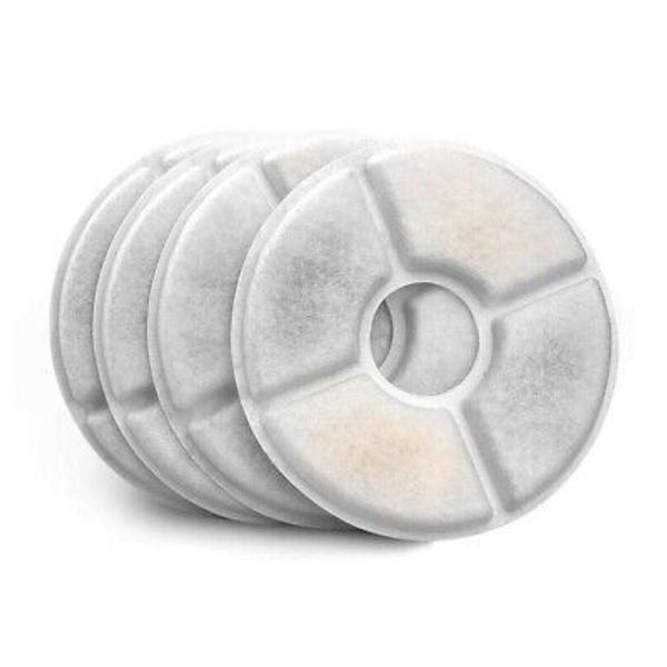 Circular Replacement Filters for Most 810Z/2.4L & 54OZ/1.6L Pet Fountain