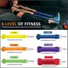 Resistance Bands Set of 5 for Exercise, Pull-Up Assist & Powerlifting