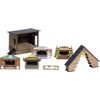 Busch 1183 Christmas Market Set HO Structure Scale Model Structure