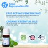 Baraka Sinus Rejuvenation Oil - A Powerful Blend of 6 Organic Essential Oils for Enhanced Breathing and Relaxation - Helps Rejuvenate Your Sinuses - Ideal for Daily Use - 4ml (2-Pack)