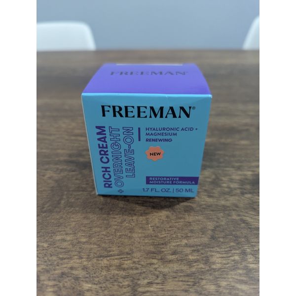 FREEMAN RICH CREAM/OVERNIGHT LEAVE-ON-RENEWING/RESTORATIVE MOISTURE FORMULA