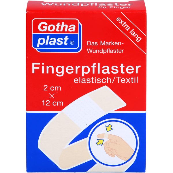 Gothaplast Fingerverband 2 x 12cm, 5X2 St