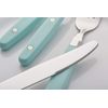 20 Piece Walnut Wood Flatware Set Stylish Ergonomic Design Dishwasher Safe