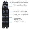 Master Window Switch Control+Grey Panel for Dodge Ram/ Dakota/Durango 2002-2009